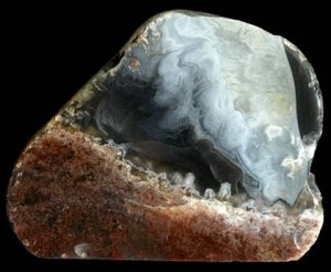 Moss and Plume Agate