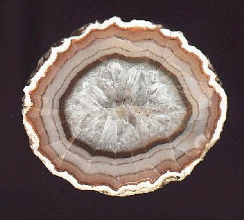 Amygdaloidal Agate