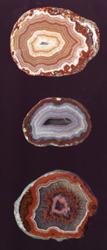Amygdaloidal Agates