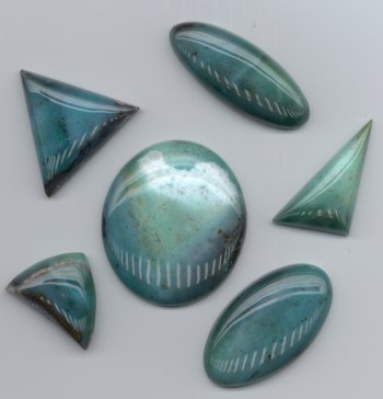 Needles, Calfornia Blue Agate