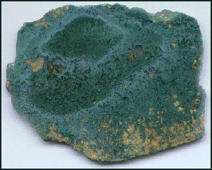 Chlorite in Agate
