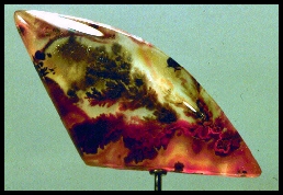 Woodward Ranch Plume Agate Doublet