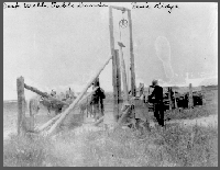 Deep well, Tablelands, Pine Ridge, Nebraska.