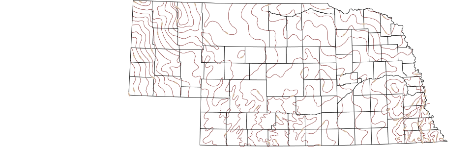 >Depth to Precambrian Rocks Map
