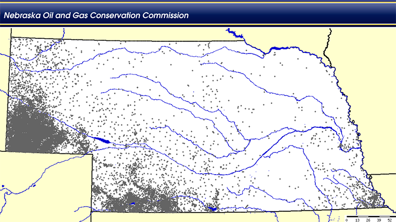 Oil and Gas Well Map