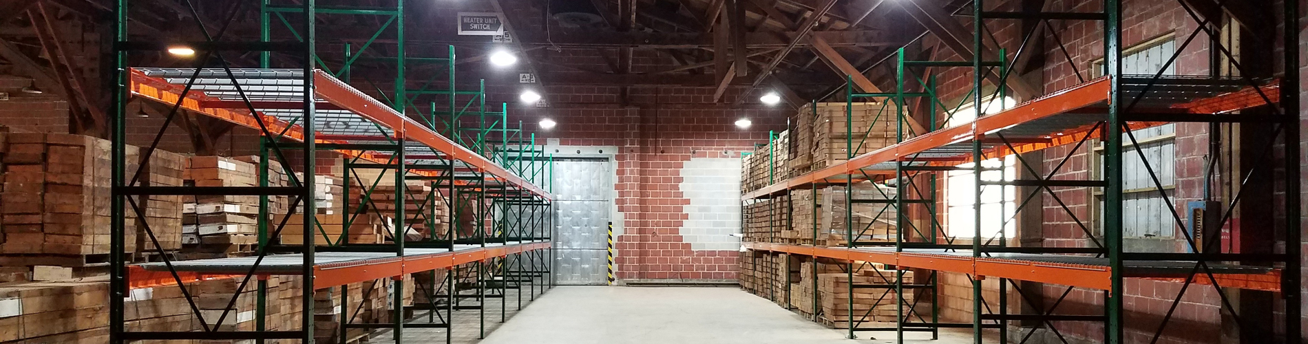 Boxes close up