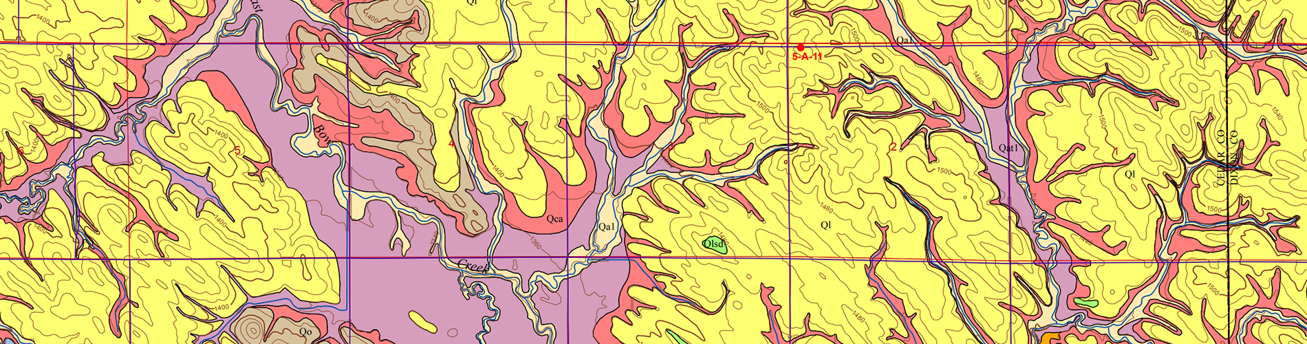 Coleridge Map