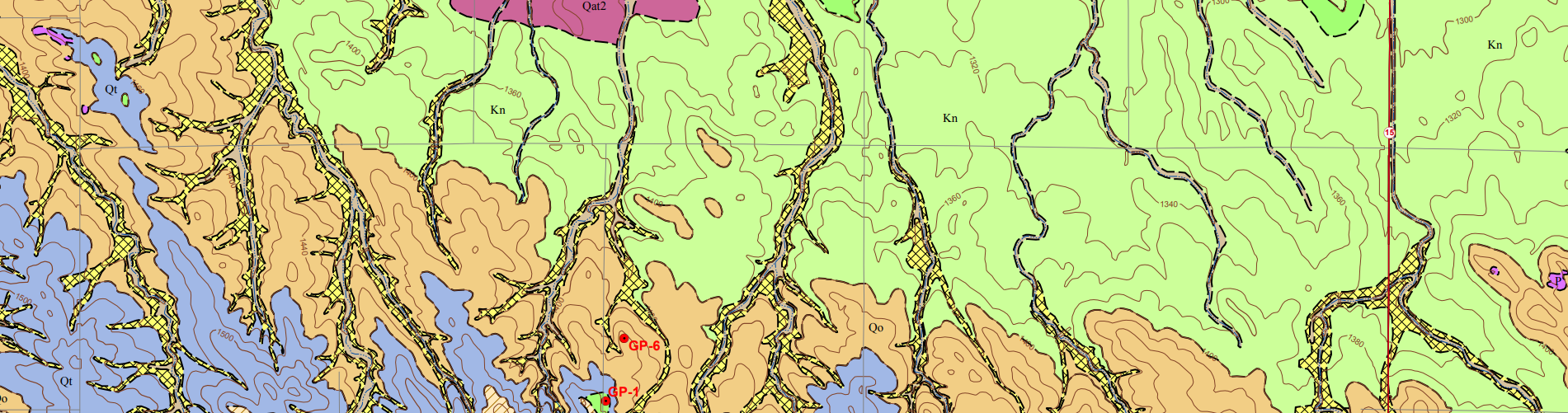 Fordyce map