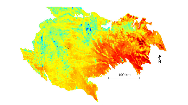 Mapping mean annual groundwater recharge in the Nebraska Sand Hills